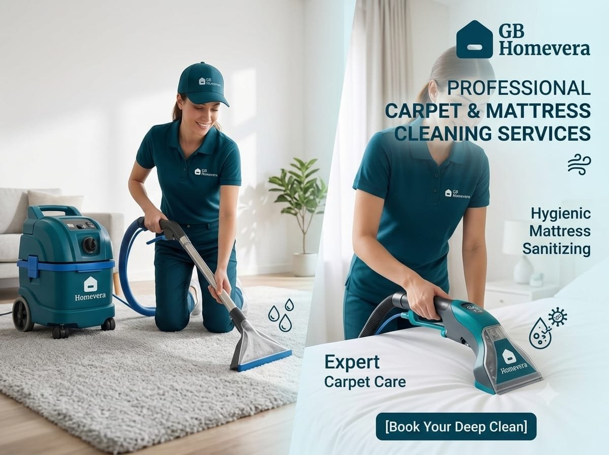 Carpet and Mattress being cleaned